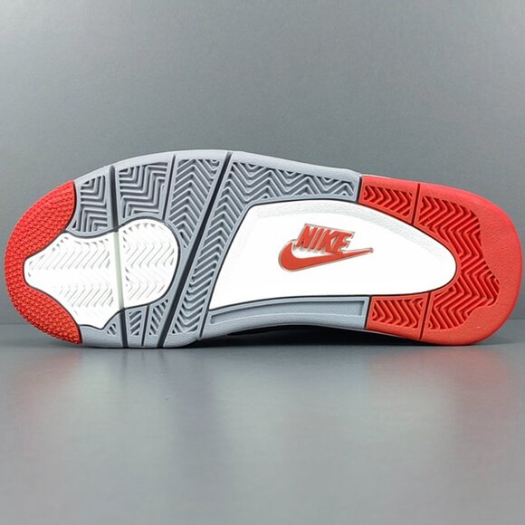 Nike Air Jordan 4 Retro Bred Men's Basketball Shoes - Picture 3 of 7